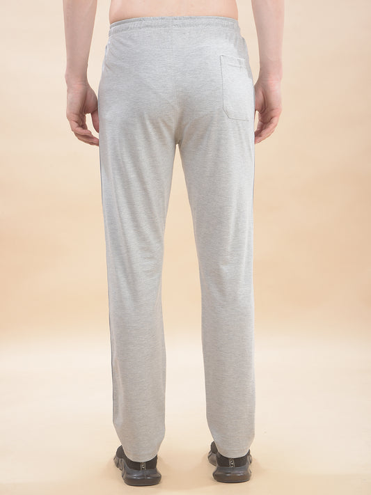 Track Pants for Men l Breathable & Soft with Color Fastness Regular Fit Poly Cotton Solid Pattern Drawstring Closure