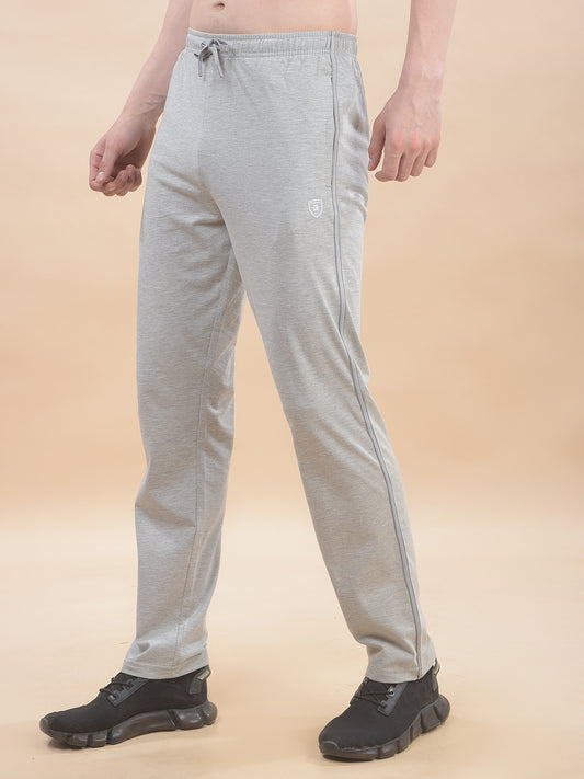 Track Pants for Men l Breathable & Soft with Color Fastness Regular Fit Poly Cotton Solid Pattern Drawstring Closure
