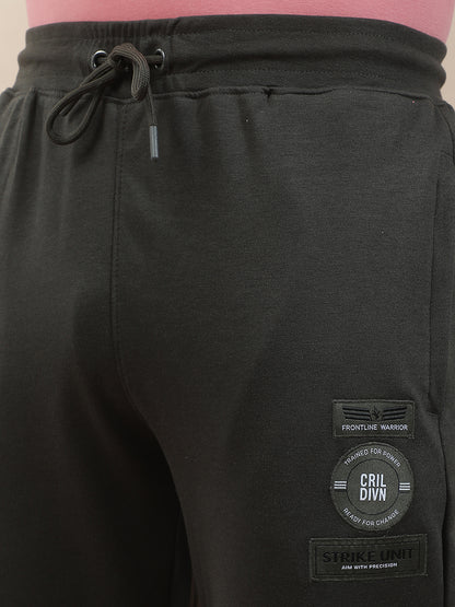 Track Pants for Men l Breathable & Soft with Color Fastness Regular Fit Polycotton Solid Pattern Drawstring Closure