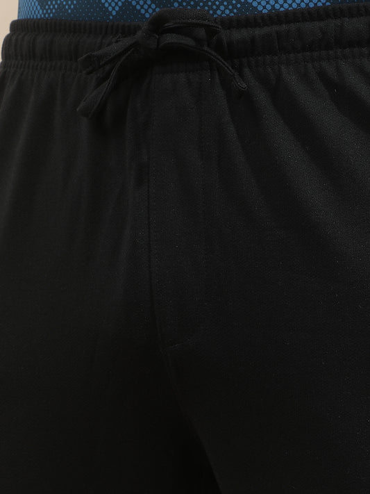 Track Pants for Men l Breathable & Soft with Color Fastness Regular Fit Polycotton Solid Pattern Drawstring Closure
