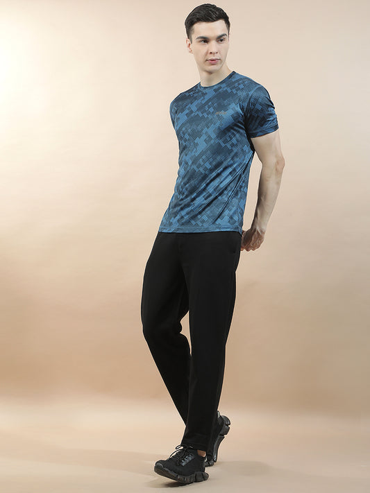 Track Pants for Men l Breathable & Soft with Color Fastness Regular Fit Polycotton Solid Pattern Drawstring Closure