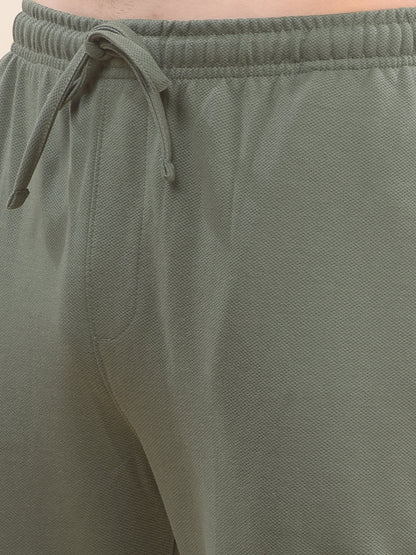 Track Pants for Men l Breathable & Soft with Color Fastness Regular Fit Poly Cotton Solid Pattern Drawstring Closure