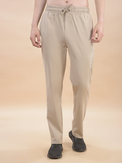 Track Pants for Men l Breathable & Soft with Color Fastness Regular Fit Polyester Solid Pattern Drawstring Closure