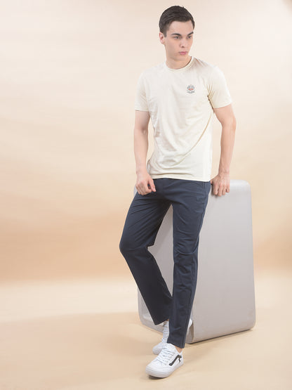 Track Pants for Men l Breathable & Soft with Color Fastness Regular Fit Polyester Solid Pattern Drawstring Closure