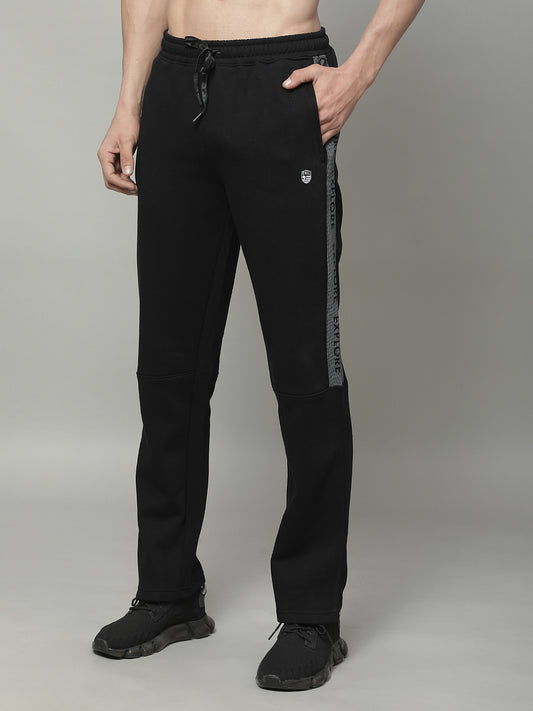 Track Suit for Men | Winter Wear Hooded Neck With Full Zipper Poly Cotton Fabric Solid Pattern