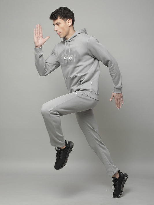 Track Suit for Men | Winter Wear Hooded Neck Poly Cotton Fabric Solid Pattern