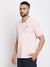 Cantabil Men's Light Pink T-Shirt (6768395157643)
