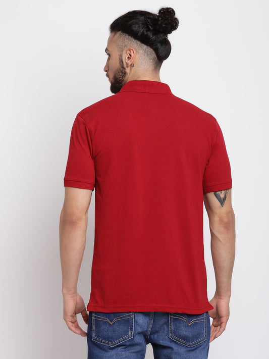 Cantabil Men's Maroon Tshirt (6768397549707)