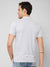 Cantabil Men Grey Melange T-Shirt (7114636132491)