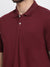 Cantabil Men's Burgundy T-Shirt (6768487497867)