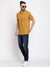 Cantabil Men's Mustard T-Shirt (6768500932747)