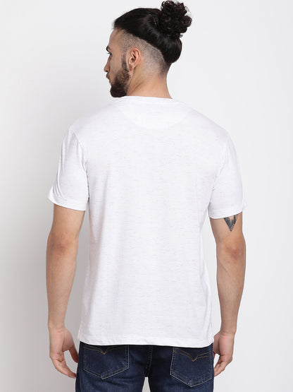 Cantabil Men's Off White T-Shirt (6769721933963)