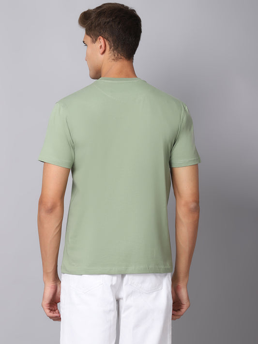 Cantabil Men's Green T-Shirt (6925056737419)