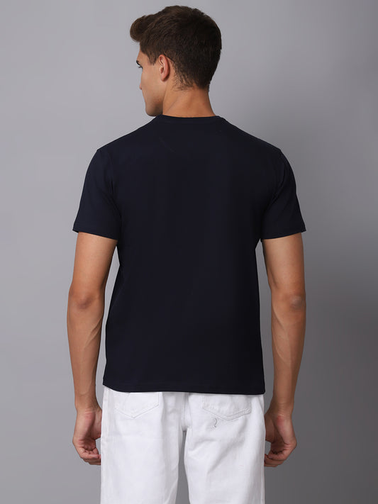 Cantabil Men's Navy T-Shirt (6925160743051)