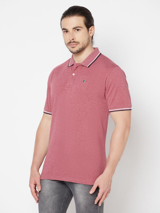 Cantabil Men's Maroon T-Shirt (6817179861131)