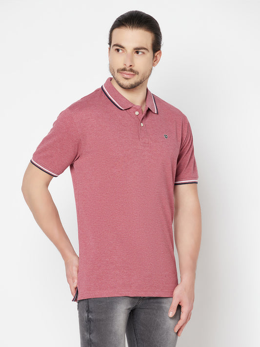 Cantabil Men's Maroon T-Shirt (6817179861131)