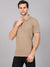 Cantabil Men's Brown T-Shirt (6842520830091)