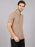 Cantabil Men's Brown T-Shirt (6842520830091)