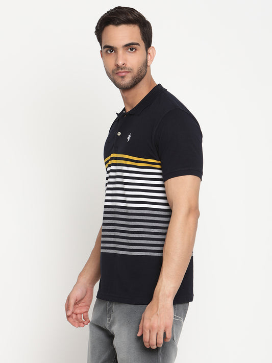 Cantabil Men's Navy T-Shirt (6793024176267)