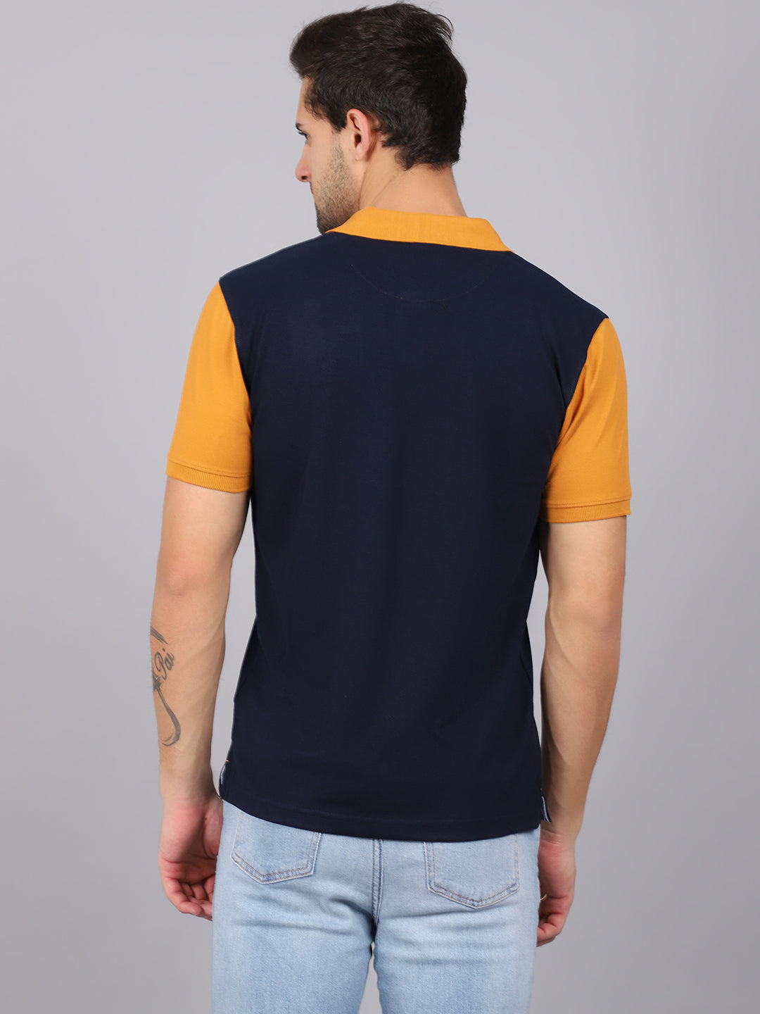 Cantabil Men's Navy T-Shirt (6842860208267)