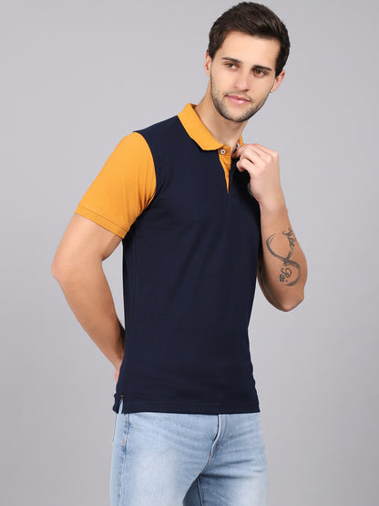 Cantabil Men's Navy T-Shirt (6842860208267)