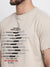 Cantabil Men's Beige T-Shirt (6771362300043)
