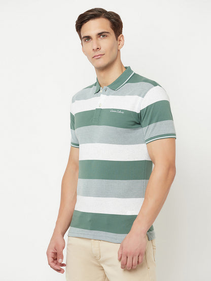 Cantabil Men's Green T-Shirt (6817072775307)