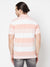 Cantabil Men's Light Pink T-Shirt (6817075593355)