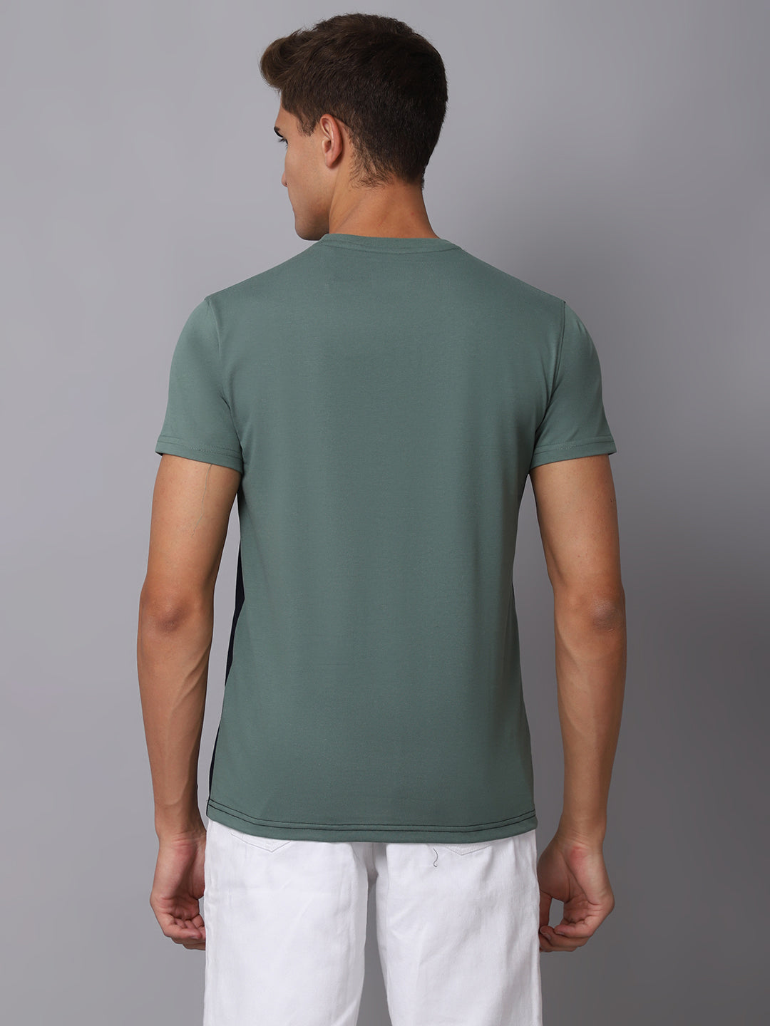 Cantabil Men's Green T-Shirt (6925170409611)