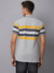 Cantabil Men's Grey Melange T-Shirt (6926443446411)