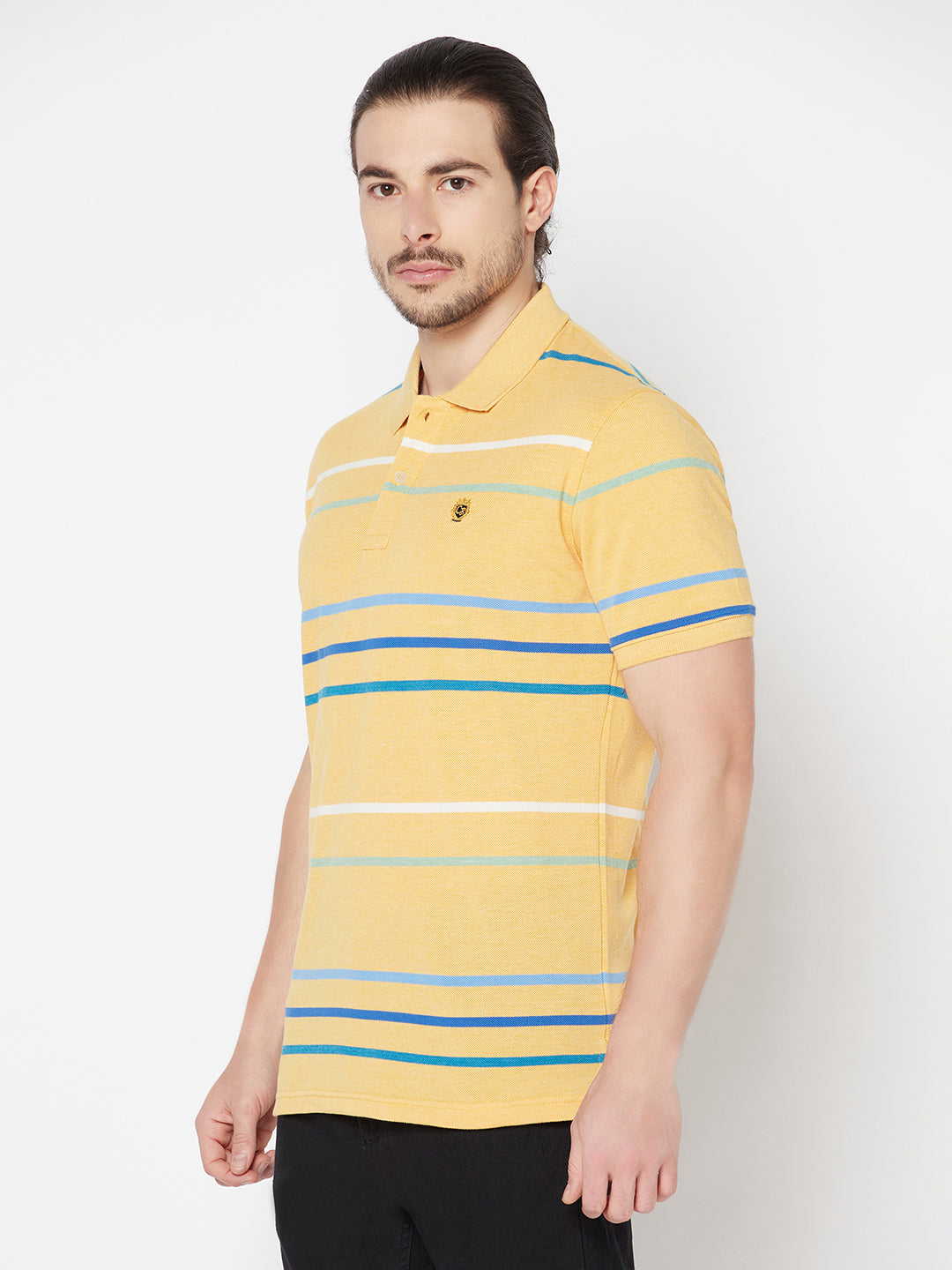 Cantabil Men's Yellow T-Shirt (6817130872971)