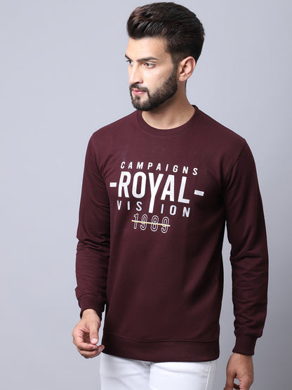 Cantabil Men's Maroon T-Shirt (7018746544267)