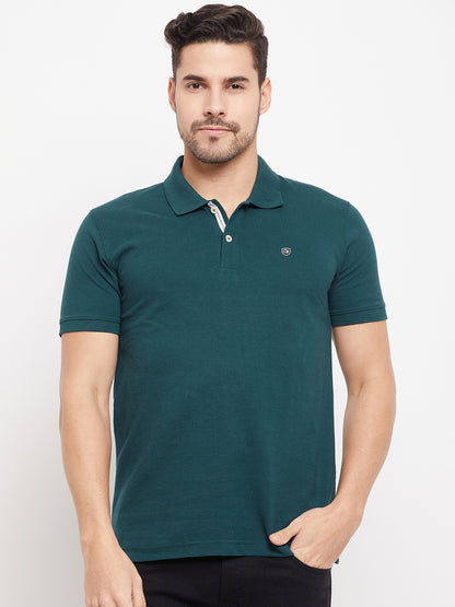 Men Teal T-Shirt