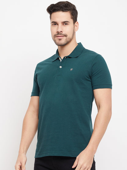 Men Teal T-Shirt