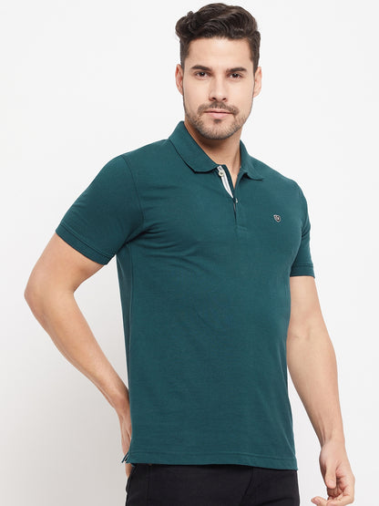 Men Teal T-Shirt