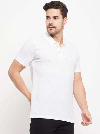 Men White T-Shirt