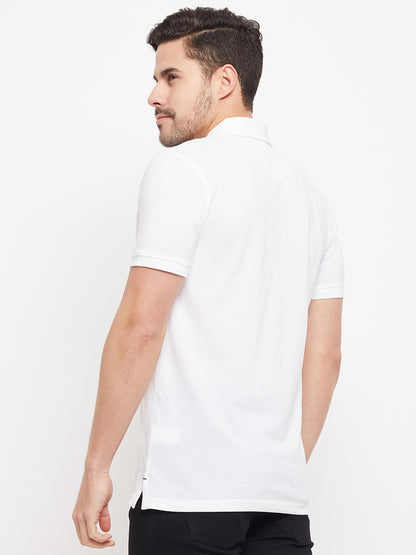 Men White T-Shirt