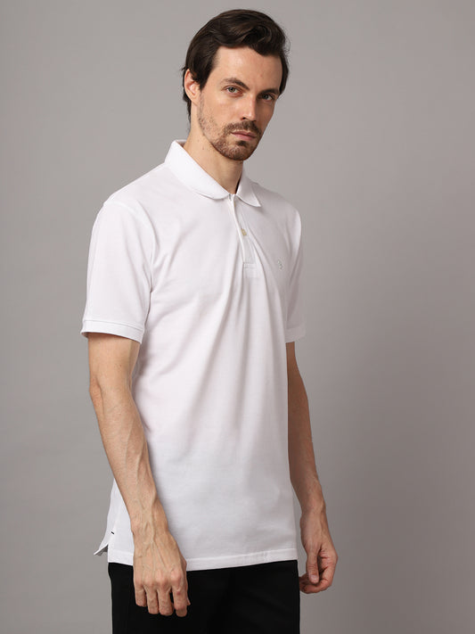 Cantabil Mens White T-Shirt (7048935800971)