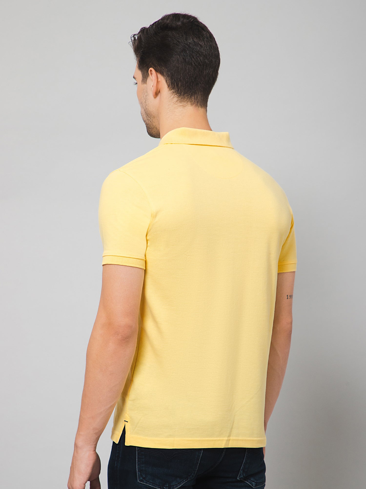 Cantabil Men Lemon T-Shirt (7132817129611)