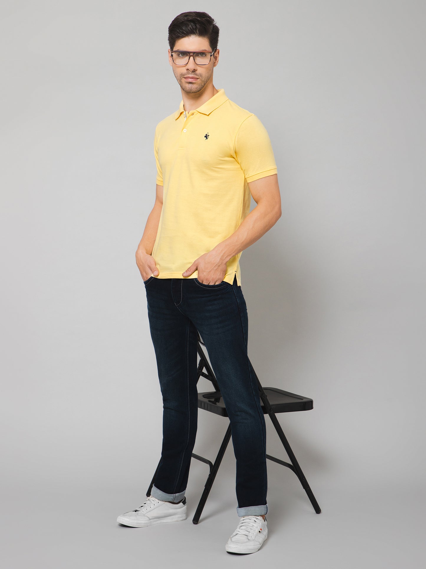 Cantabil Men Lemon T-Shirt (7132817129611)