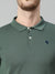 Cantabil Men Olive T-Shirt (7113874079883)