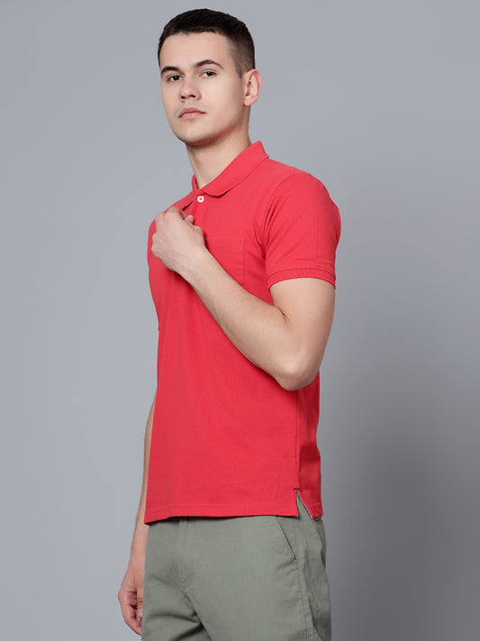 Cantabil Men Coral T-Shirt (7133659791499)