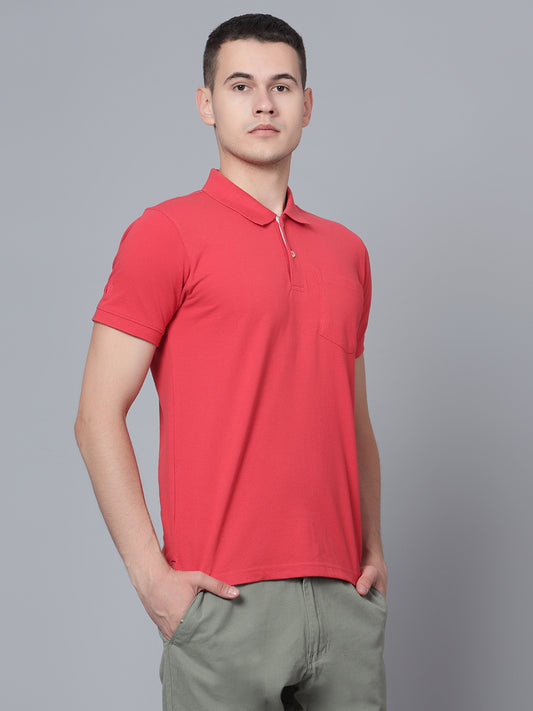 Cantabil Men Coral T-Shirt (7133659791499)