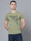 Cantabil Men Green T-Shirt (7133836509323)