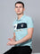 Cantabil Men Light Teal Polo T-Shirt (7133845946507)