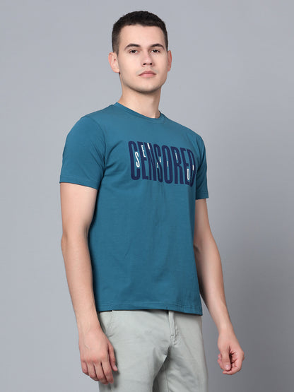 Cantabil Men Teal T-Shirt (7134076764299)