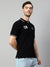 Cantabil Men Black T-Shirt (7113900359819)