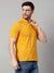 Cantabil Men Mustard T-Shirt (7113909862539)