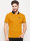 Cantabil Men Mustard Polo T-Shirt (7135101354123)