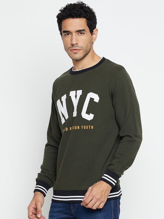 T-Shirt for Men | Breathable & Soft with Color Fastness Regular Fit Round Neck Poly Cotton Fabric Printed Pattern